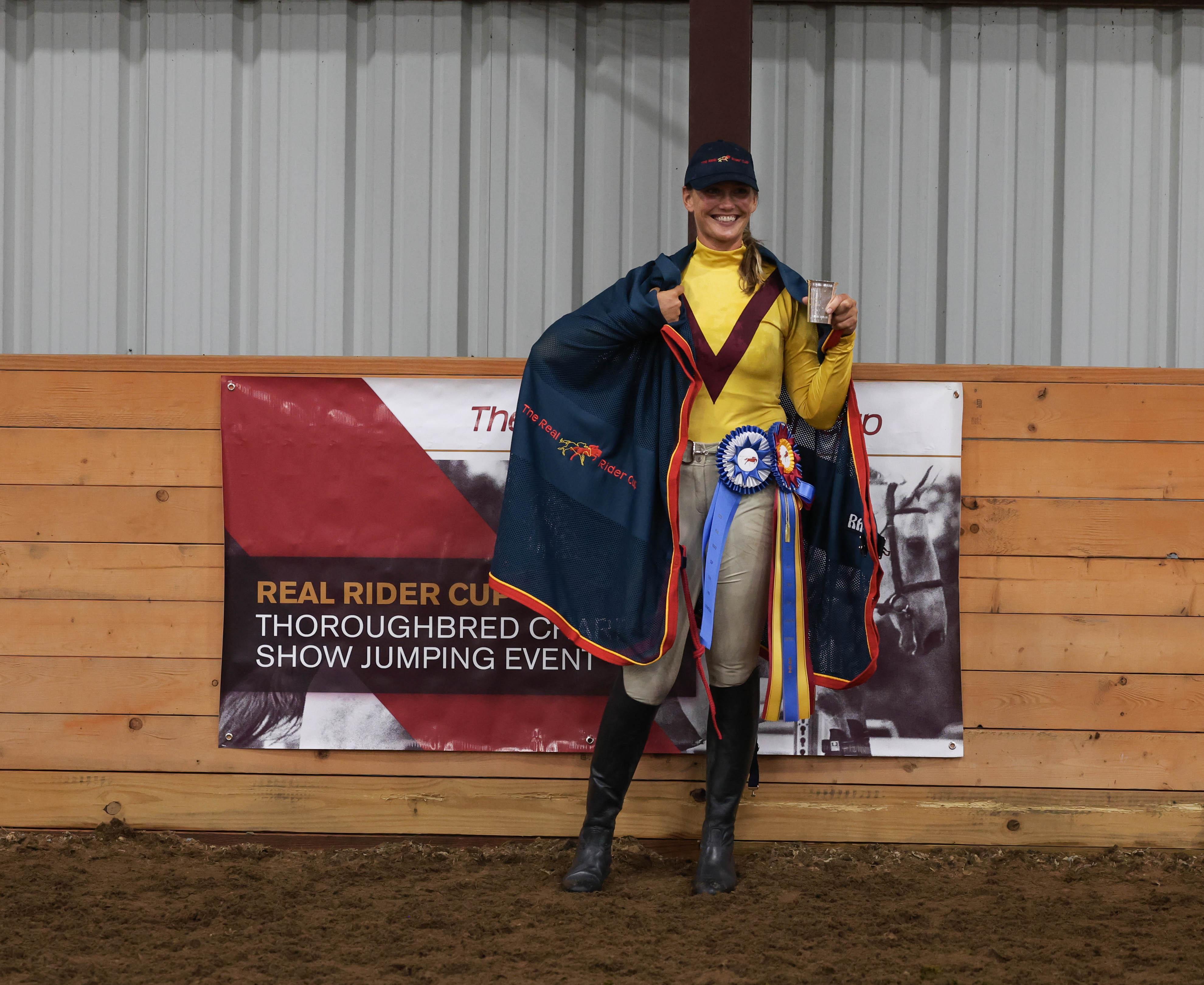 Kristin VanMeter, Hardesty, Real Rider Cup, New Vocations at Mereworth Farm, horse racing, America's Best Racing, ABR Kristin VanMeter, Hardesty, Real Rider Cup, New Vocations at Mereworth Farm, horse racing, America's Best Racing, ABR